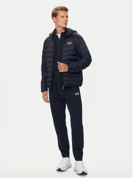 Bunda Emporio Armani Train Core Id Down Light Jacket Hoodie armani blue modrá
