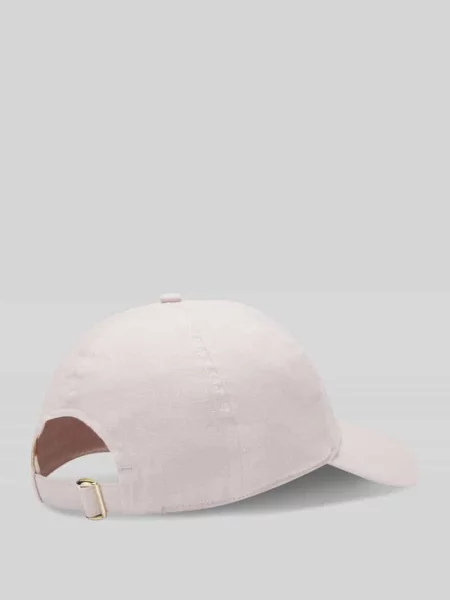 Boss Czapka Z Daszkiem Z Lnu Ari rosa