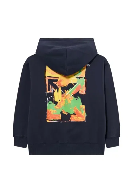 Bluza z kapturem dziecięca Off-white biała