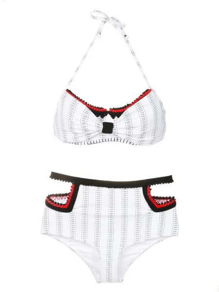 Bikini Amir Slama alb