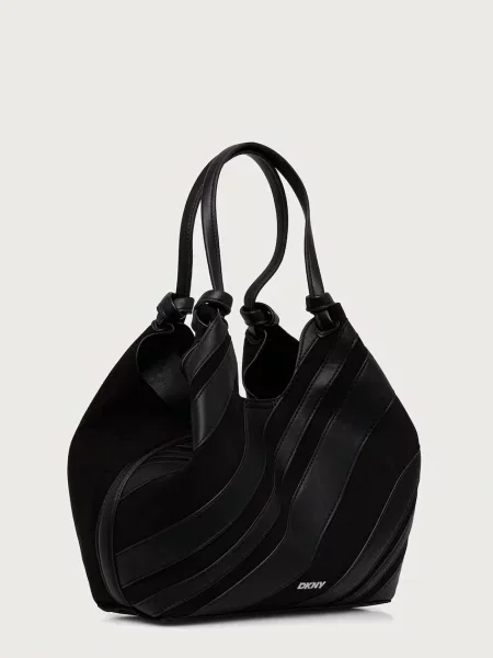 Замшевая сумка шоппер Dkny