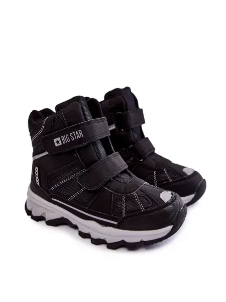 Gyerek félcipő Big Star Shoes fekete