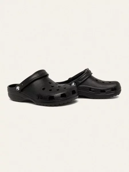 Papuci tip mules Crocs clasici negru