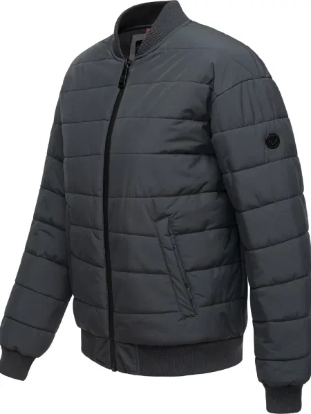 Ragwear Átmeneti dzseki Bombina sötétszürke fekete