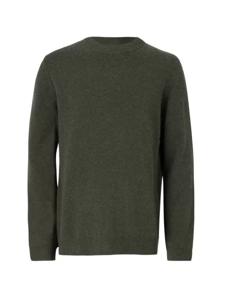 Samsøe Samsøe Pulover Isak pin verde