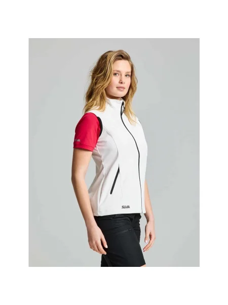Vestă Slam softshell alb