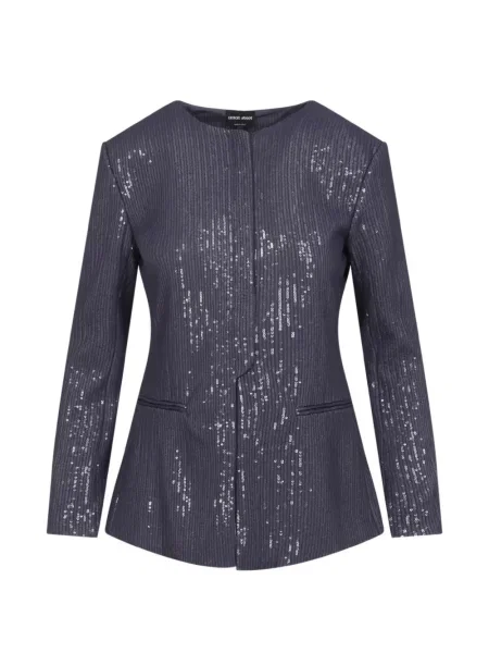 Geacă Giorgio Armani violet