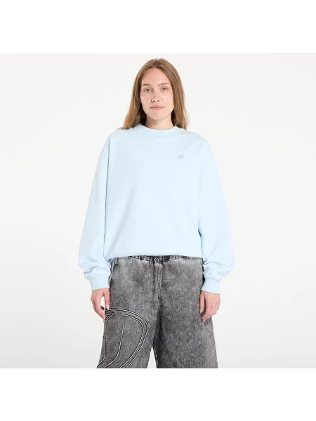 Hanorac New Balance Athletics French Terry Crew Blue M albastru