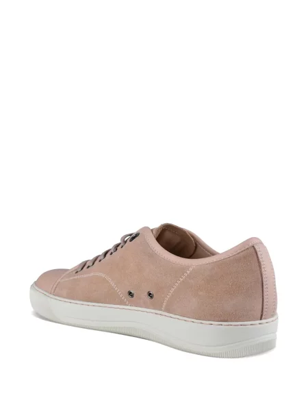 Sneakers Lanvin με κορδόνια με δαντέλα ροζ
