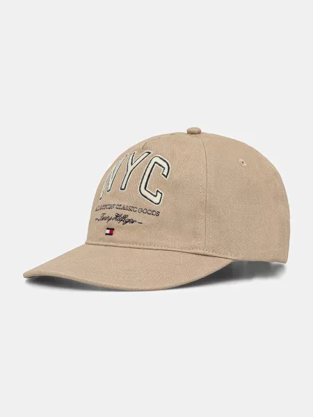 Tommy Hilfiger baseballová čepice béžová