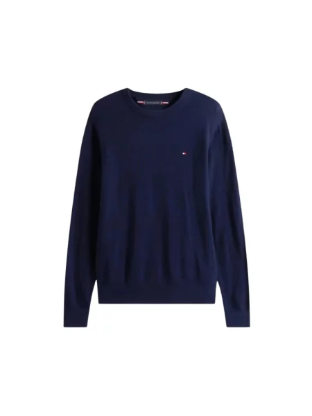 Tommy Hilfiger Sweter Granatowy niebieski