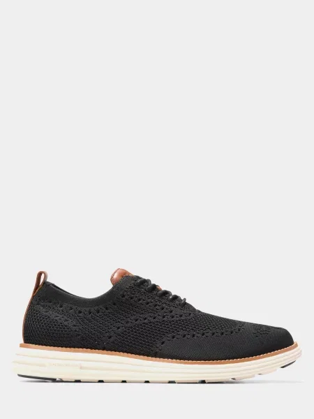 Оксфорди Cole Haan комбінований верх чорний