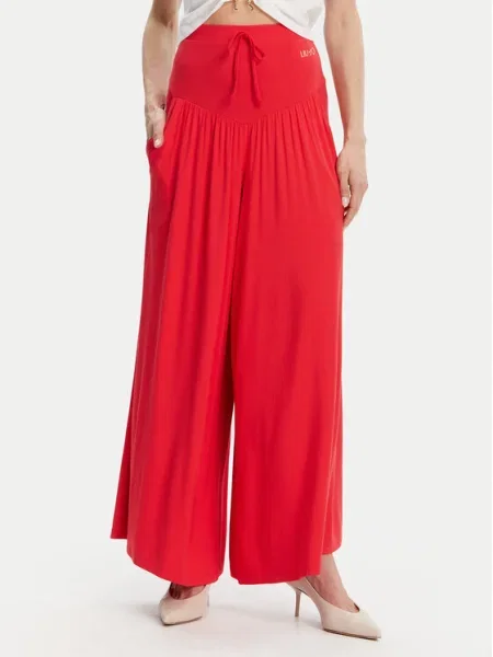 Liu Jo Beachwear nohavice červená