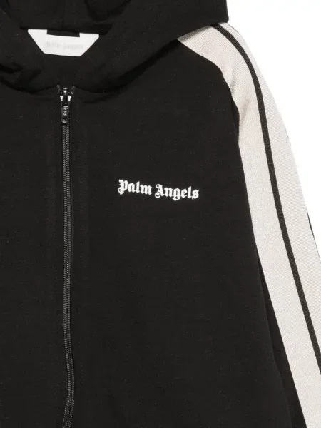 Dětska mikina s kapucí Palm Angels černá