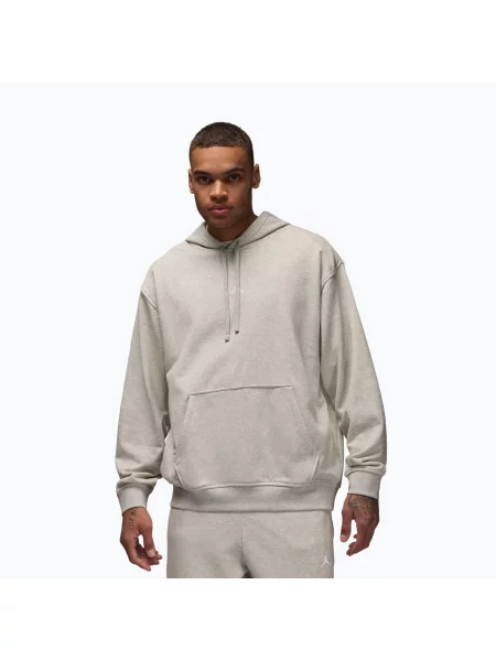 Férfi pulóver Nike Sport Crossover Dri-Fit grey heather/white. Méret: S fehér