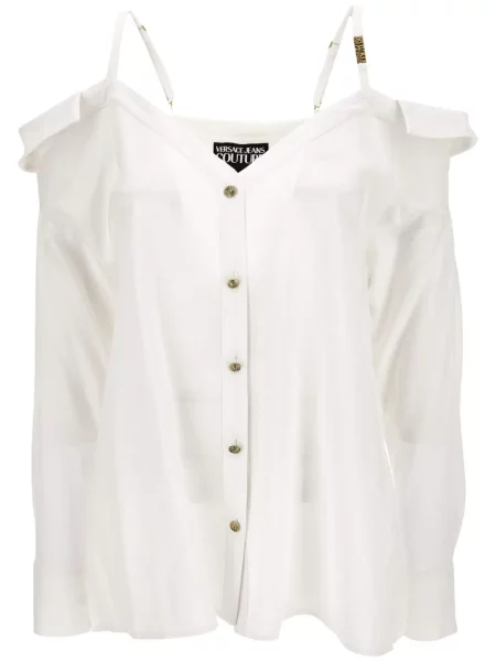 Bluză Versace Jeans Couture alb