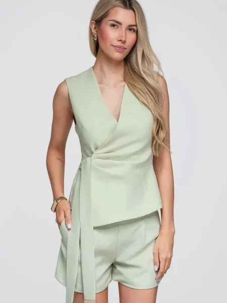 Ombre Blejzr zelená