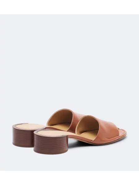 Sandale Maison Margiela din piele maro