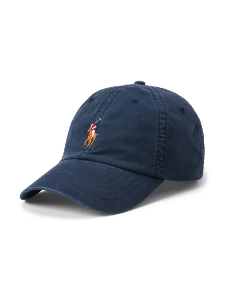 Polo Ralph Lauren Șapcă bleumarin / maro alb