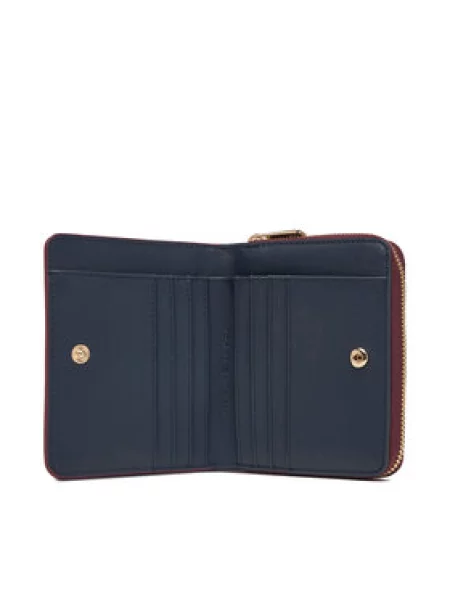 TOMMY HILFIGER Denarnica temno rdeča