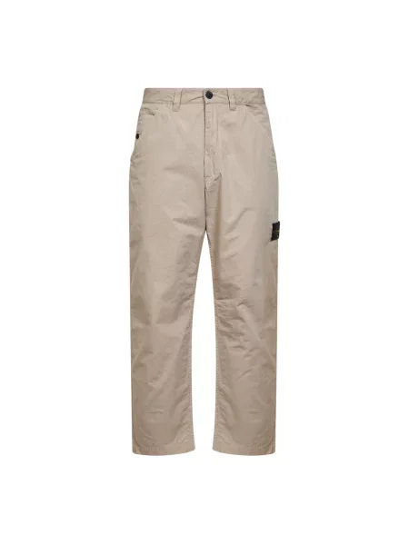 Spodnie Stone Island z kamieniami beżowe