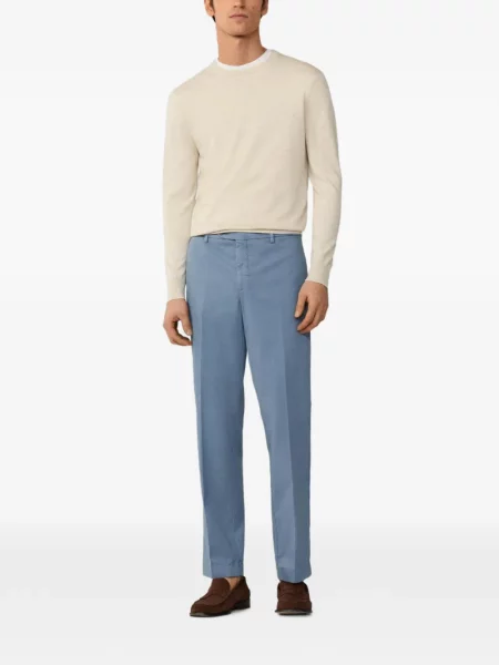 Pantaloni chino Hackett London stretch albastru