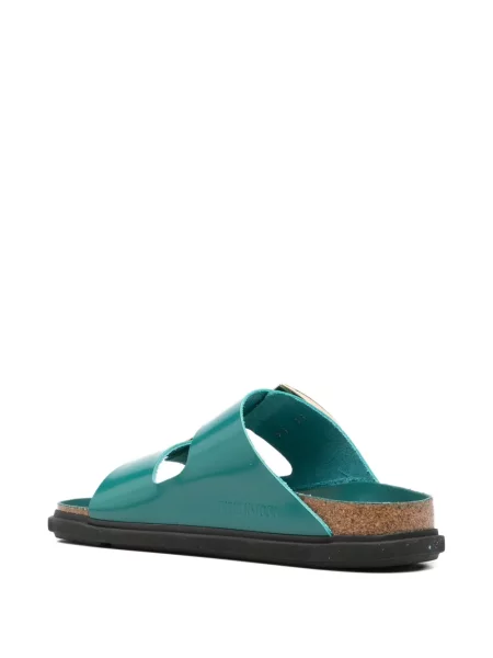 Remenčić sandale Birkenstock sa kopčom zelena