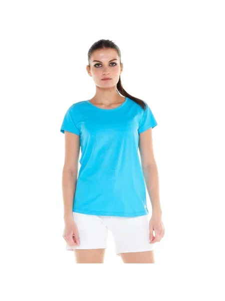 Scurt tricou Leone 1947 cu mâneci scurte albastru