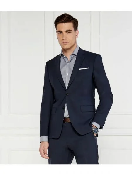 BOSS BLACK Sacou H-Huge-MM negru