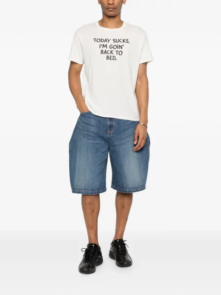 Tricou R13 alb