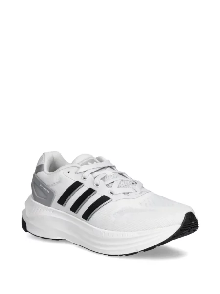 Spodnie cargo Adidas z kapturem z autografem do biegania białe