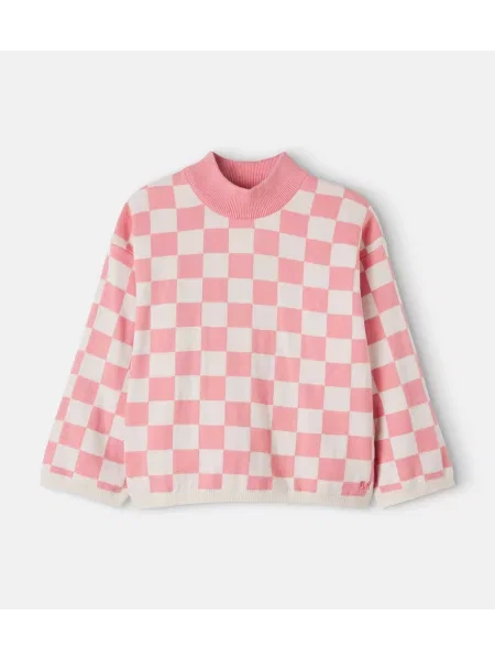 Gyerek szvetter Mini Rodini rózsaszín