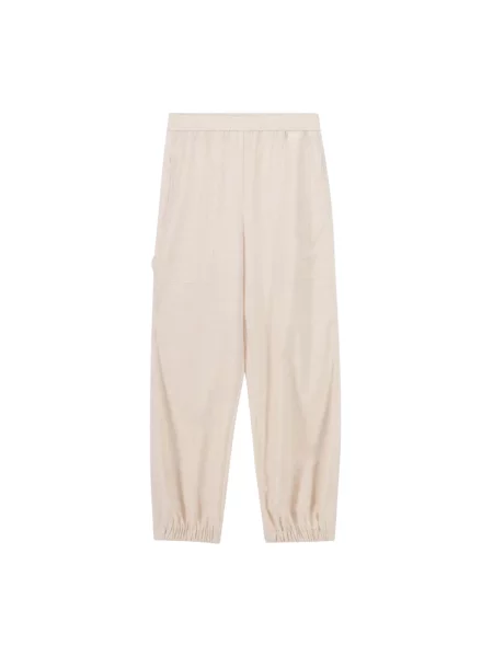 Spodnie 8pm wełniane białe