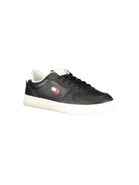 Trampki Tommy Hilfiger skórzane czarne