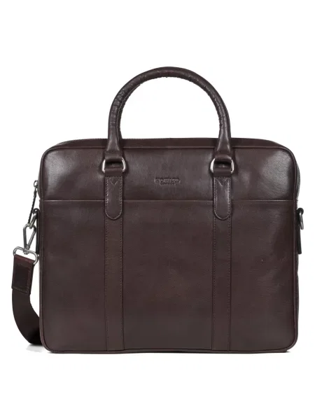 Torba na laptopa Howard London brązowa