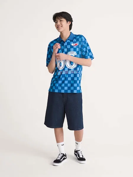 Джинсові шорти Vans LX BAGGY DENIM SHORT синій