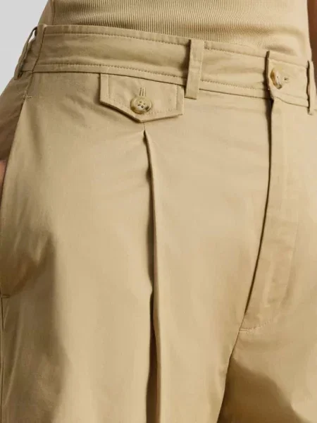 Szorty w kroju regular fit z czystej bawełny Ralph Lauren beżowe