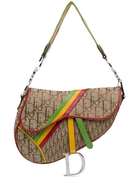 Kabelka Christian Dior Pre-owned hnědá