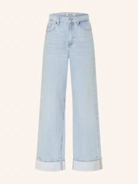 Only Dżinsy Z Szerokimi Nogawkami blau niebieskie