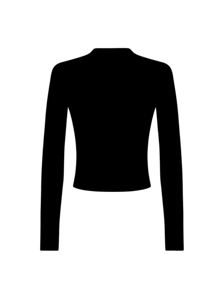 Dzianinowy sweter Diesel czarny
