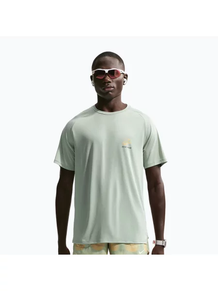 Tricou de alergare pentru bărbați Nike Stride Dri-Fit ADV jade horizon