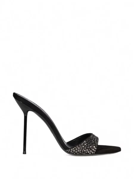 Stras sandale Paris Texas negru