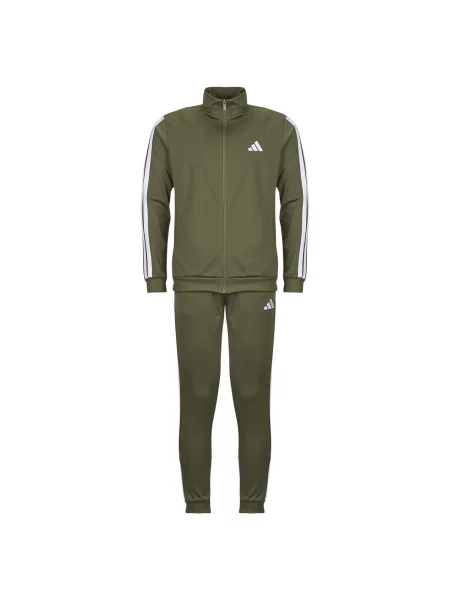 Prugasti trčanje odgovarati sportski komplet Adidas zelena