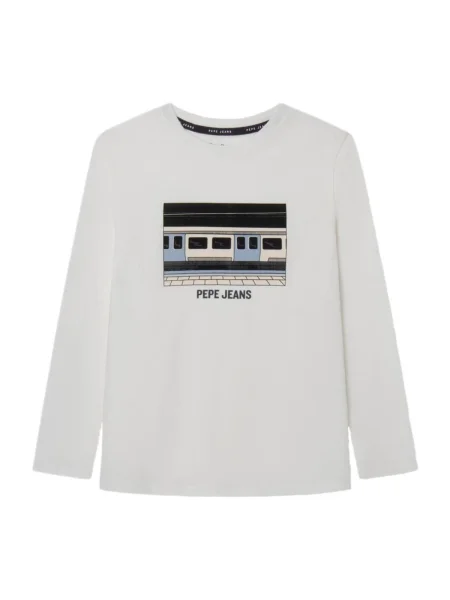 Gyerek póló Pepe Jeans fehér