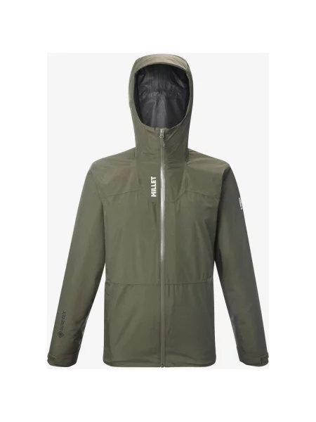 Kurtka z kapturem Millet Ubic 2L GORE-TEX oliwkowy S zielony