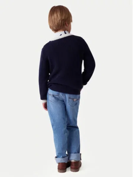 Guess Farmer Straight Fit kék
