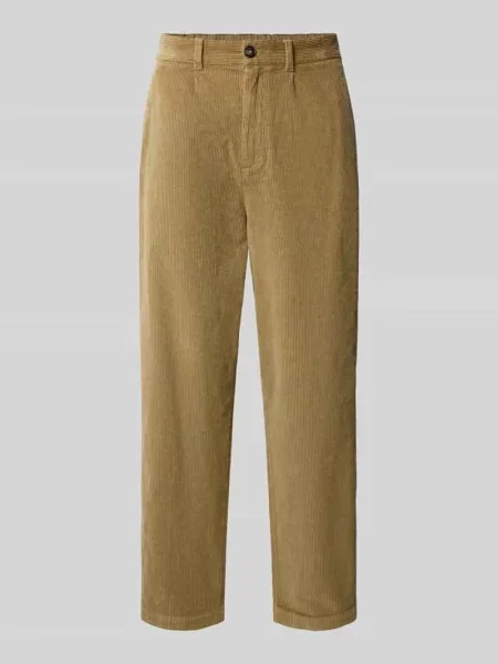 Spodnie sztruksowe o kroju relaxed fit z mieszanki bawełny Barbour