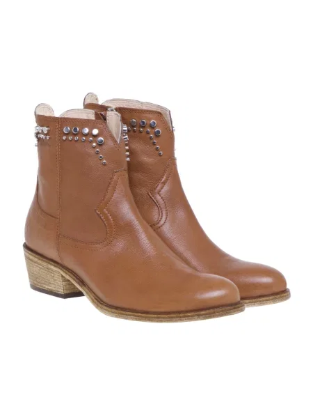 Buty do kostki Fru.it brązowe