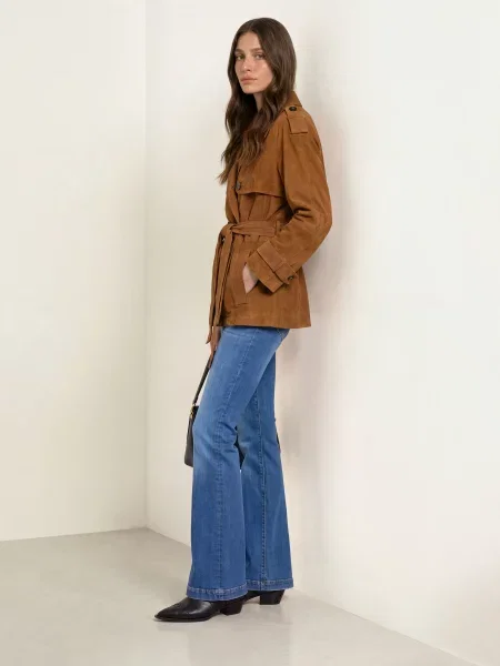 Marc Cain Jeansy Flared Frenda blau
