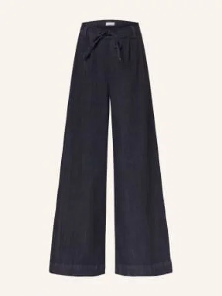 Mrs & Hugs Džíny S Širokými Nohavicemi raw denim